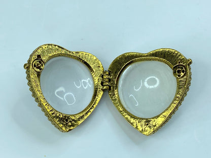 French porcelain Floral design with rose and Forget-Me-Not trinket box A578