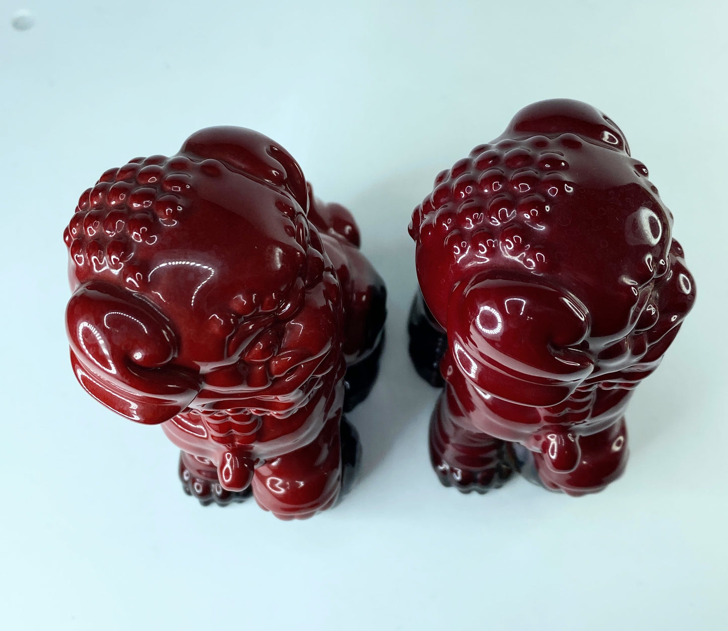 Royal Doulton "Dog of Fo" Flambe Figurine (5 In.) England Int'l collection A583