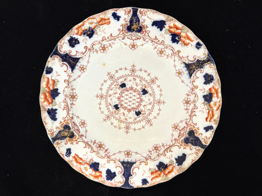 Antique Sampson Hancock Westbourne Imari Plate 10.25" set of two England A1093