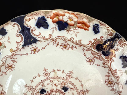 Antique Sampson Hancock Westbourne Imari Plate 10.25" set of two England A1093