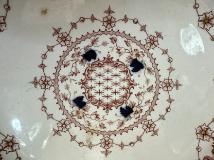 Antique Sampson Hancock Westbourne Imari Plate 10.25" set of two England A1093