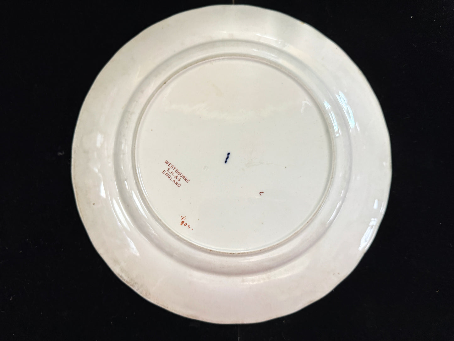 Antique Sampson Hancock Westbourne Imari Plate 10.25" set of two England A1093