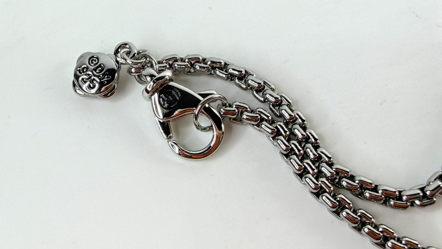 Vintage David Yurman Albion Diamond Amethyst Necklace Silver 19.25" 23.3g JR1645