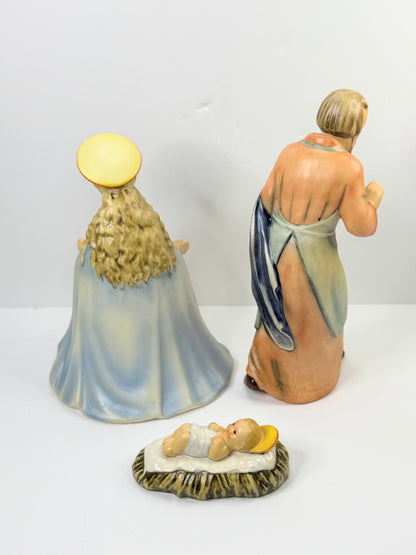 Vintage Hummel Nativity Mary, Joseph & Baby Jesus TMK-4 mint A485