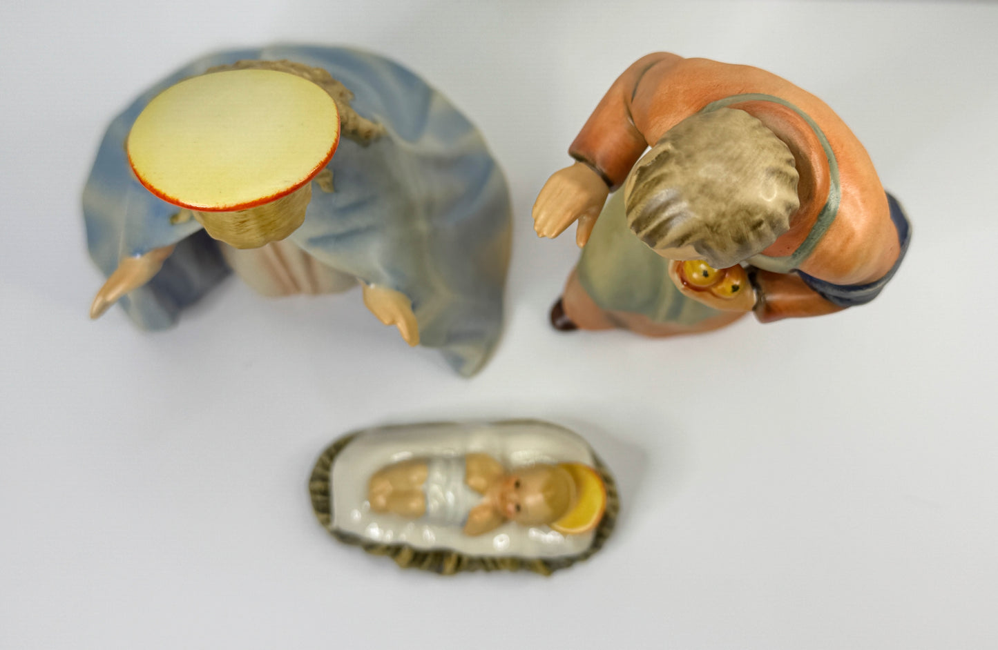 Vintage Hummel Nativity Mary, Joseph & Baby Jesus TMK-4 mint A485