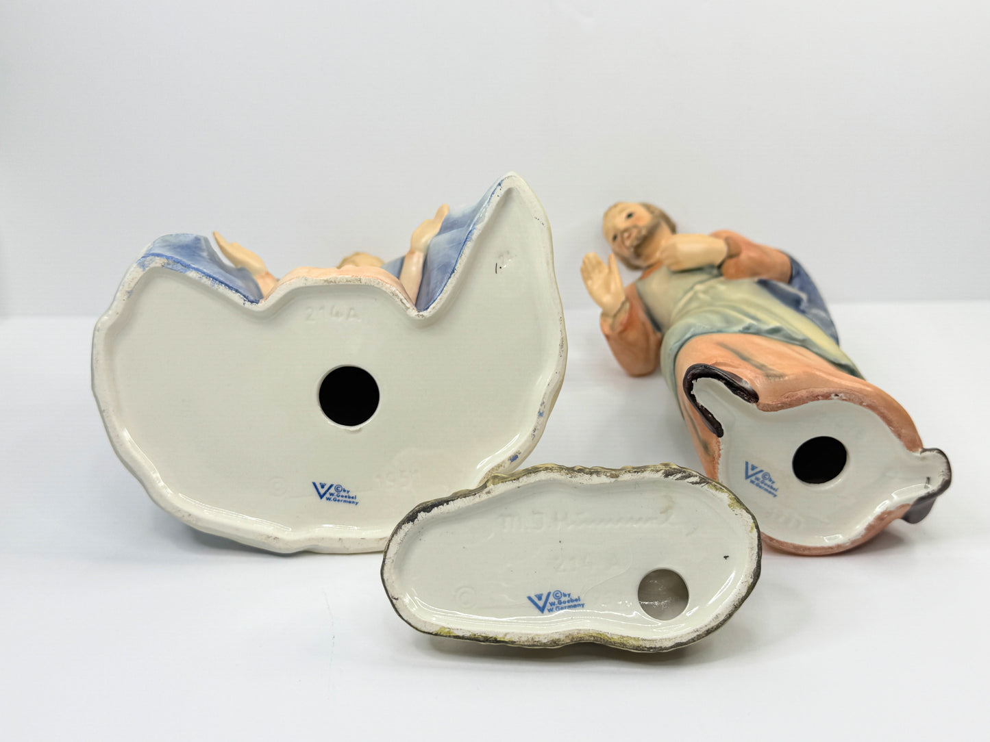 Vintage Hummel Nativity Mary, Joseph & Baby Jesus TMK-4 mint A485