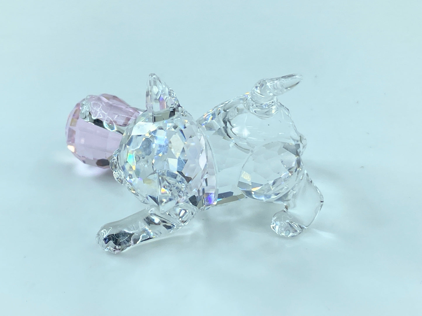 Swarovski Crystal: 631856 Kitten with Pink Ball COA display mirror SS51