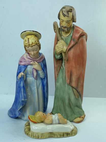 Hummel Figures Holy Family Nativity Set to Celebrate the Holidays set of 3 A622