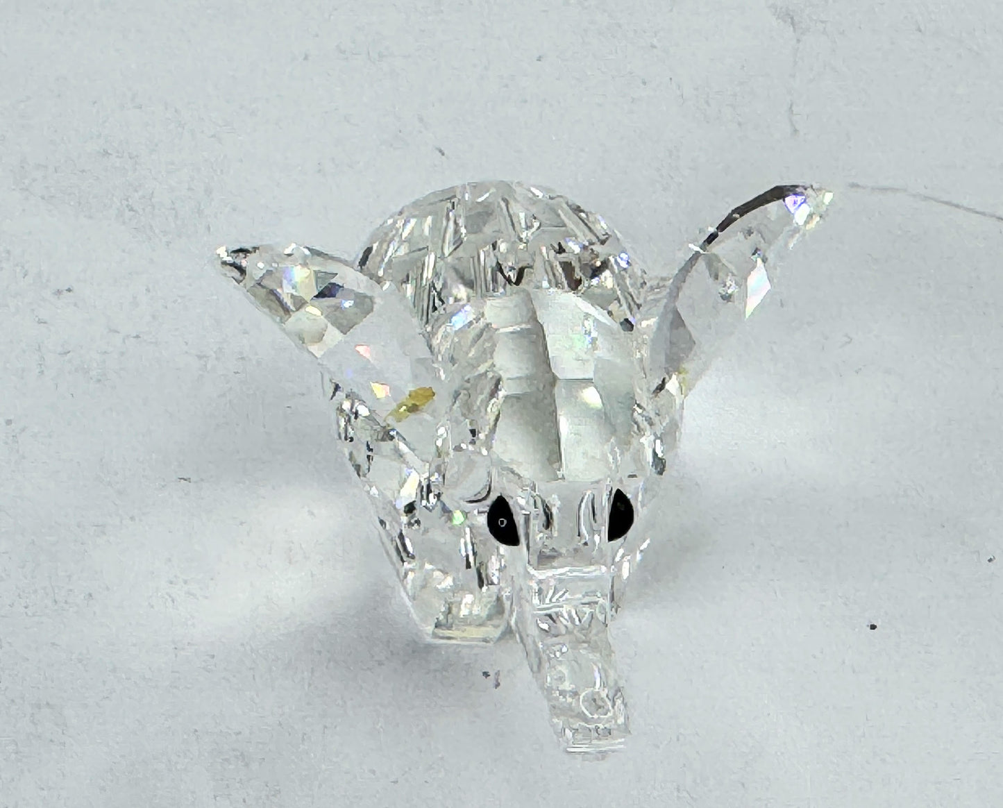 Swarovski retired Crystal figurine Mini baby Elephant large ears S232