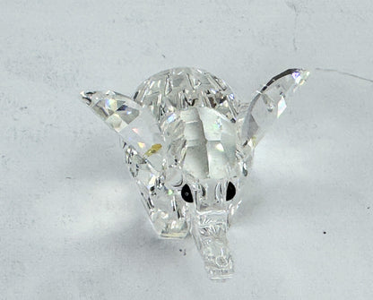 Swarovski retired Crystal figurine Mini baby Elephant large ears S232