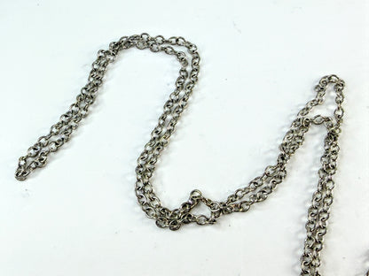 Vintage Christian Dior Gold Tone Bolo Charm Necklace 20.5g 31" GS823