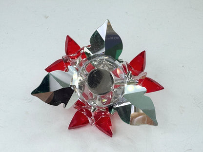 Swarovski Joyful Poinsettia Large Crystal Figurine #5538626 S234