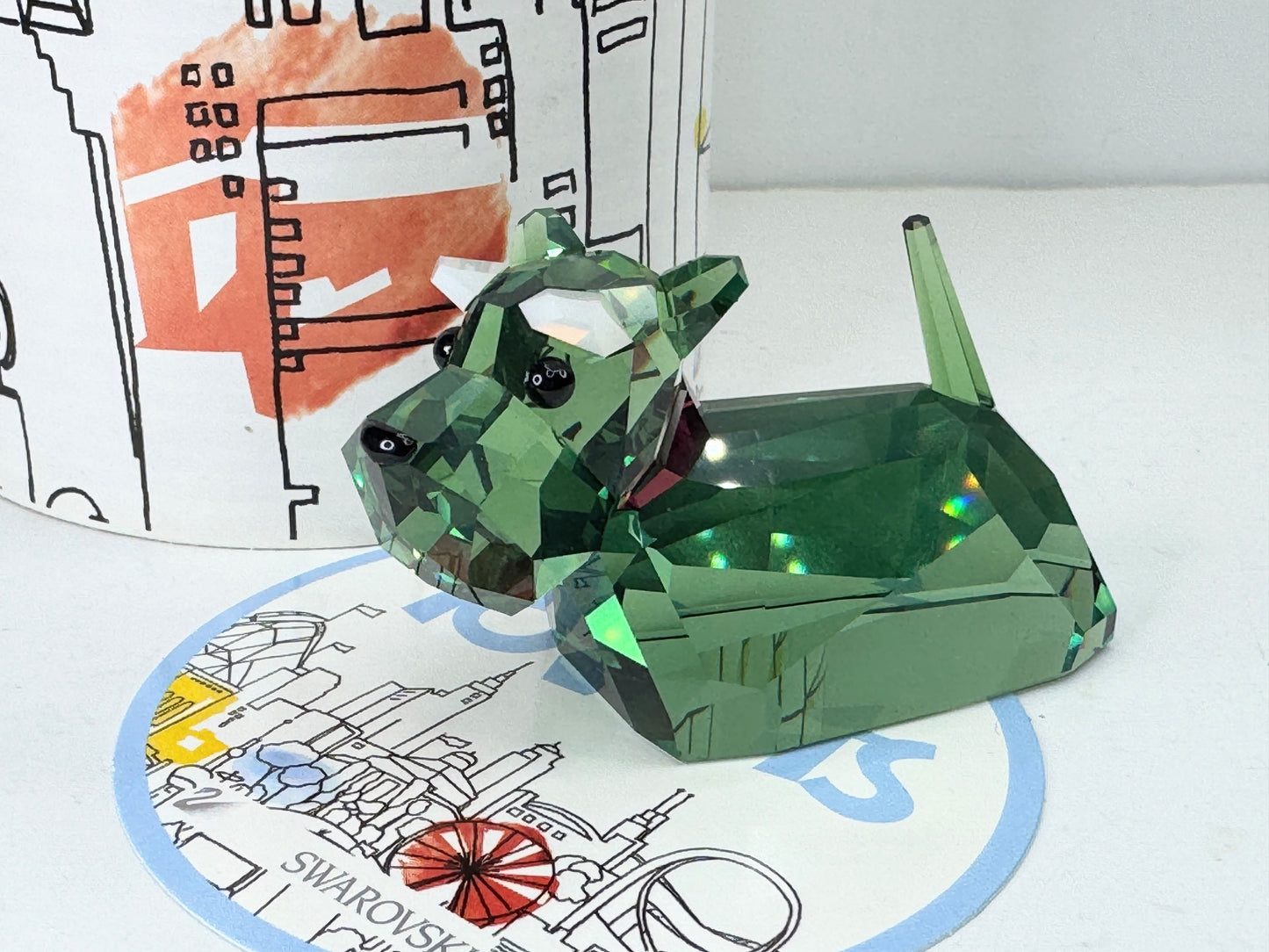 Swarovski Figurine Lovlots Gang of Dogs Scottie 1089199 MIB S235