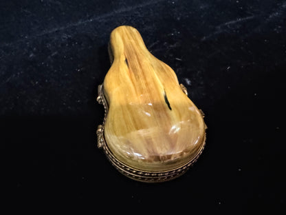 Limited Edition Limoges Violin Case Trinket mini Violin Peint Main 34/250 A1112
