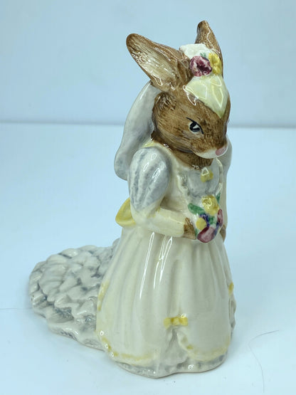 Royal Doulton Bride Bunnykins Figurine A90