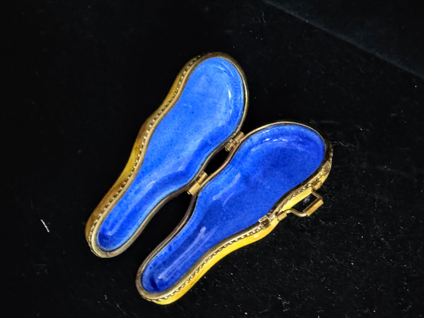 Limited Edition Limoges Violin Case Trinket mini Violin Peint Main 34/250 A1112