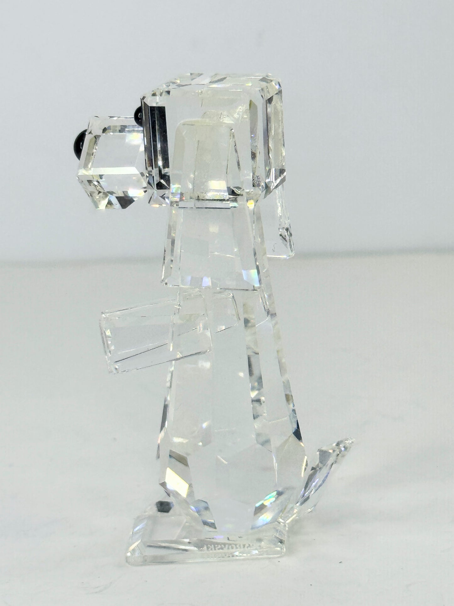 Swarovski Figurine Crystal 010024 Pluto 2 5/8in mint condition mirror COA S186