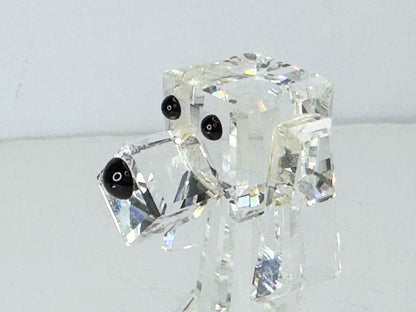 Swarovski Figurine Crystal 010024 Pluto 2 5/8in mint condition mirror COA S186