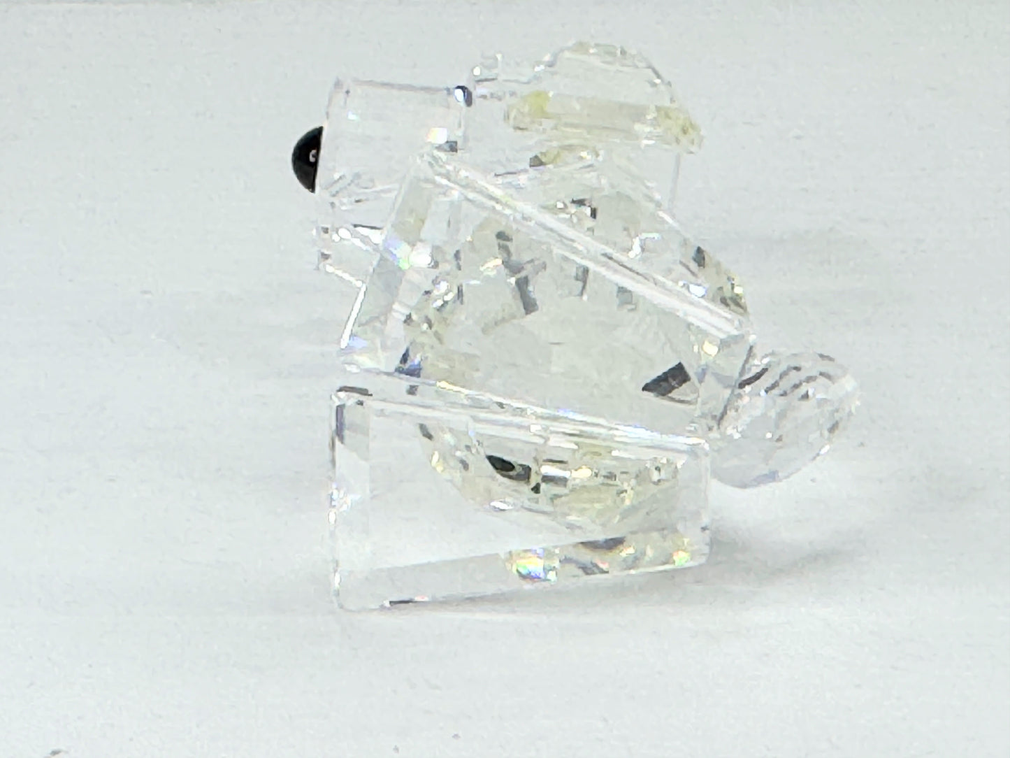 Swarovski Figurine Crystal 010024 Pluto 2 5/8in mint condition mirror COA S186