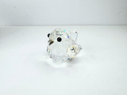 Swarovski Silver Crystal Figurine LARGE SPARROW mint in box S187