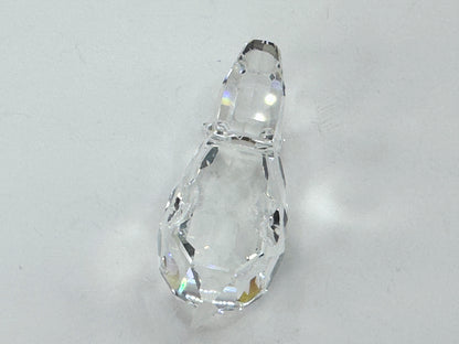 Swarovski Small Rhino Crystal Figurine 2 3/8" Mint w/Mirror COA S191