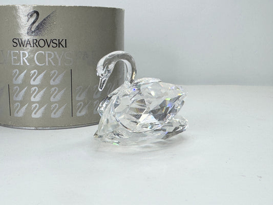 Swarovski Crystal swan figurine, "Beauties of the Lake" 2.0" MIB S236