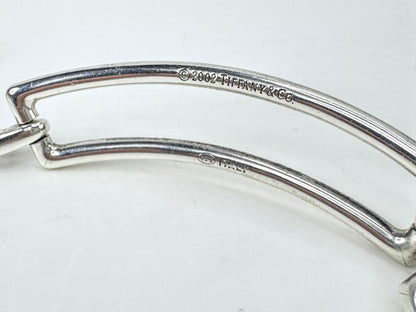 Tiffany & Co. Rectangle Link Hard Wear Choker Necklace 16" JR1783