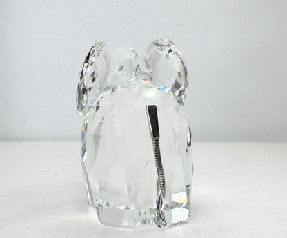 Swarovski Crystal Baby Elephant with Metal Tail 7640 2.5" Mint in box S195
