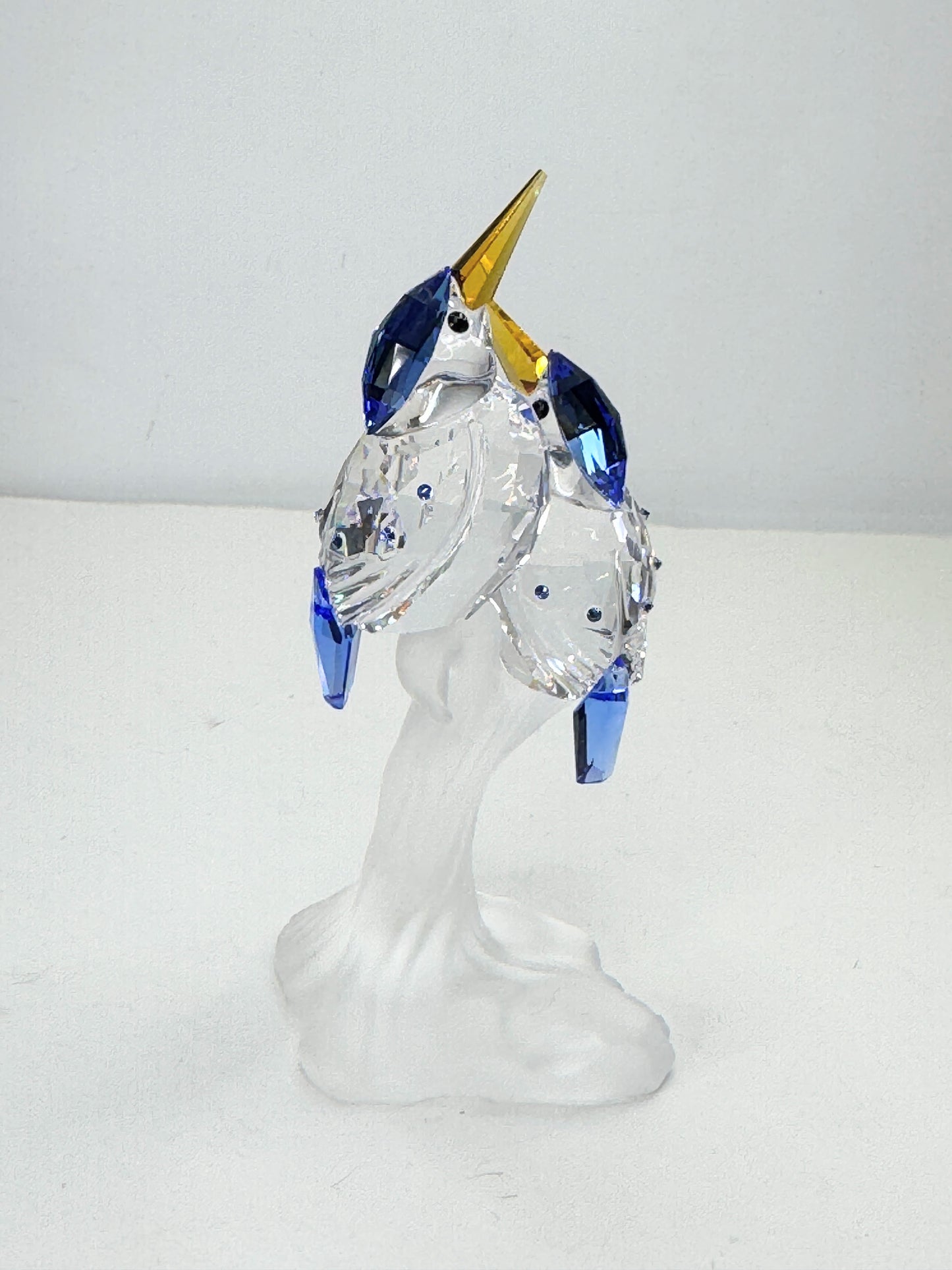Swarovski Kingfishers Figurine Branch Base Crystal mint in box S196