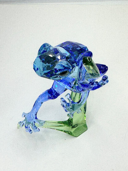 Swarovski crystal Paradise animals-Frog on branch 5239716 Mint in box S198