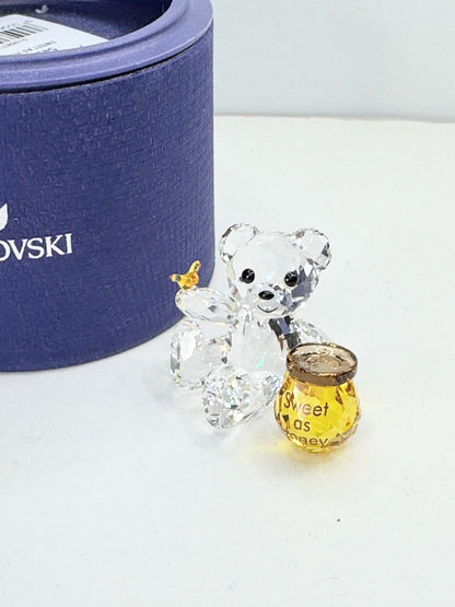 Swarovski Crystal figurine Kris Bear - Sweet As Honey MIB S203