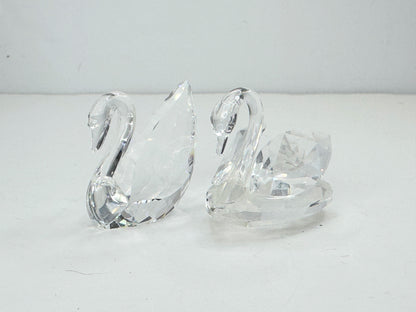 Swarovski Crystal A pair of Swans figurine, MIB S204