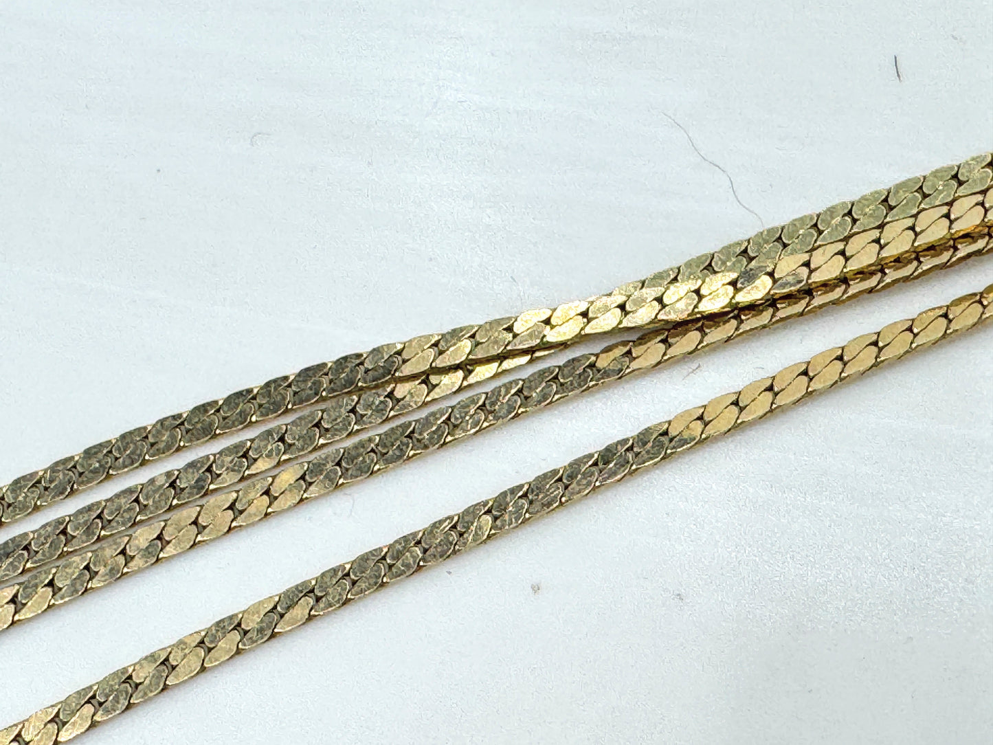 Vintage 14K Gold Italy Diamond Butterfly Bracelet 7 1/4" 3.3g JR1799