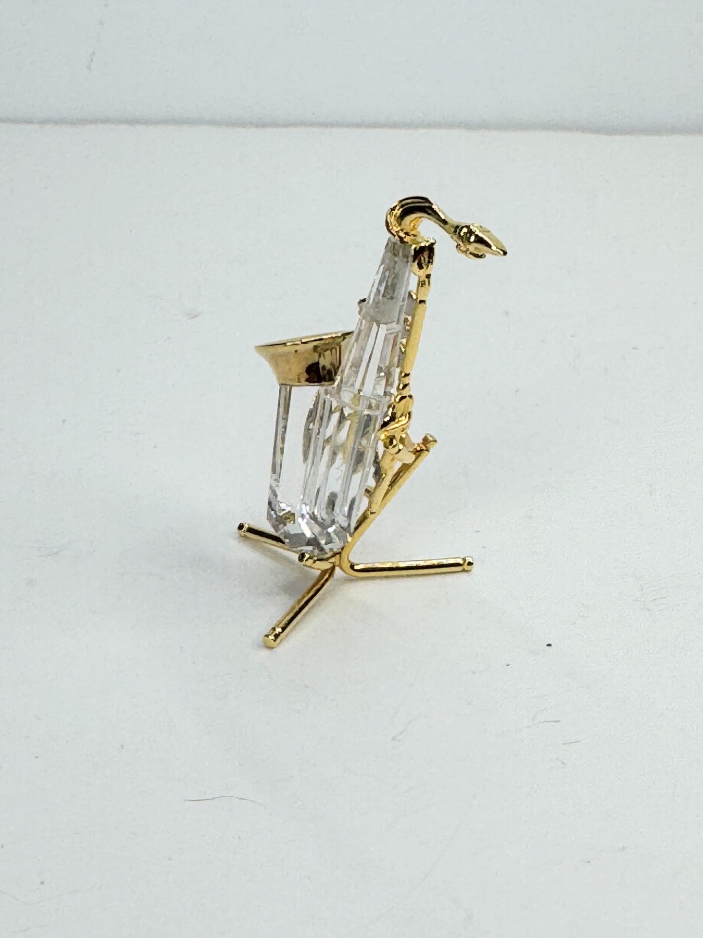 Swarovski Crystal Memories Saxophone figurine Mint in box S205