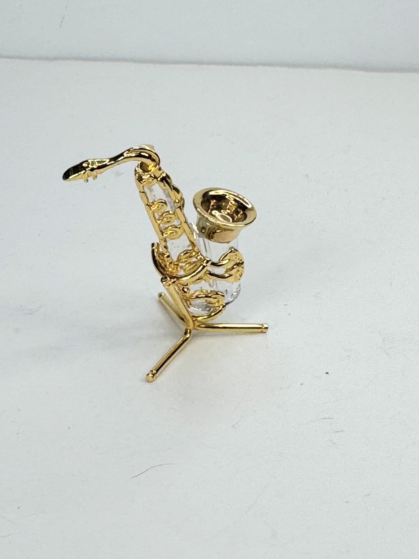 Swarovski Crystal Memories Saxophone figurine Mint in box S205