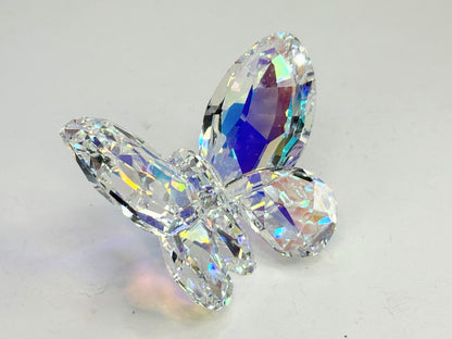 Swarovski Aurora Borealis Brilliant Butterfly COA mint Displayed mirror S208