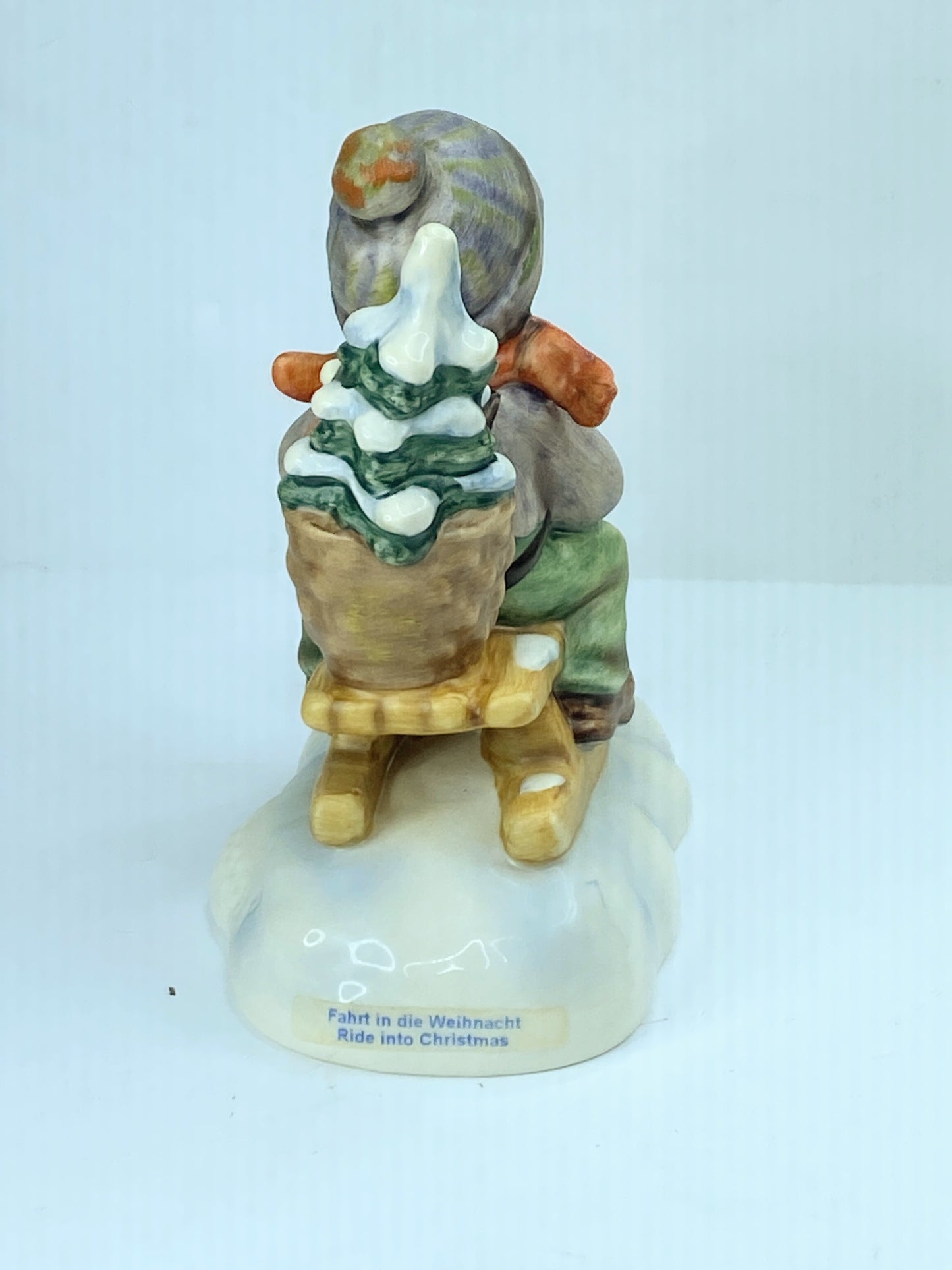 Vintage Original Hummel Goebel Figurine 396 2/0 Ride Into Christmas w/box A621