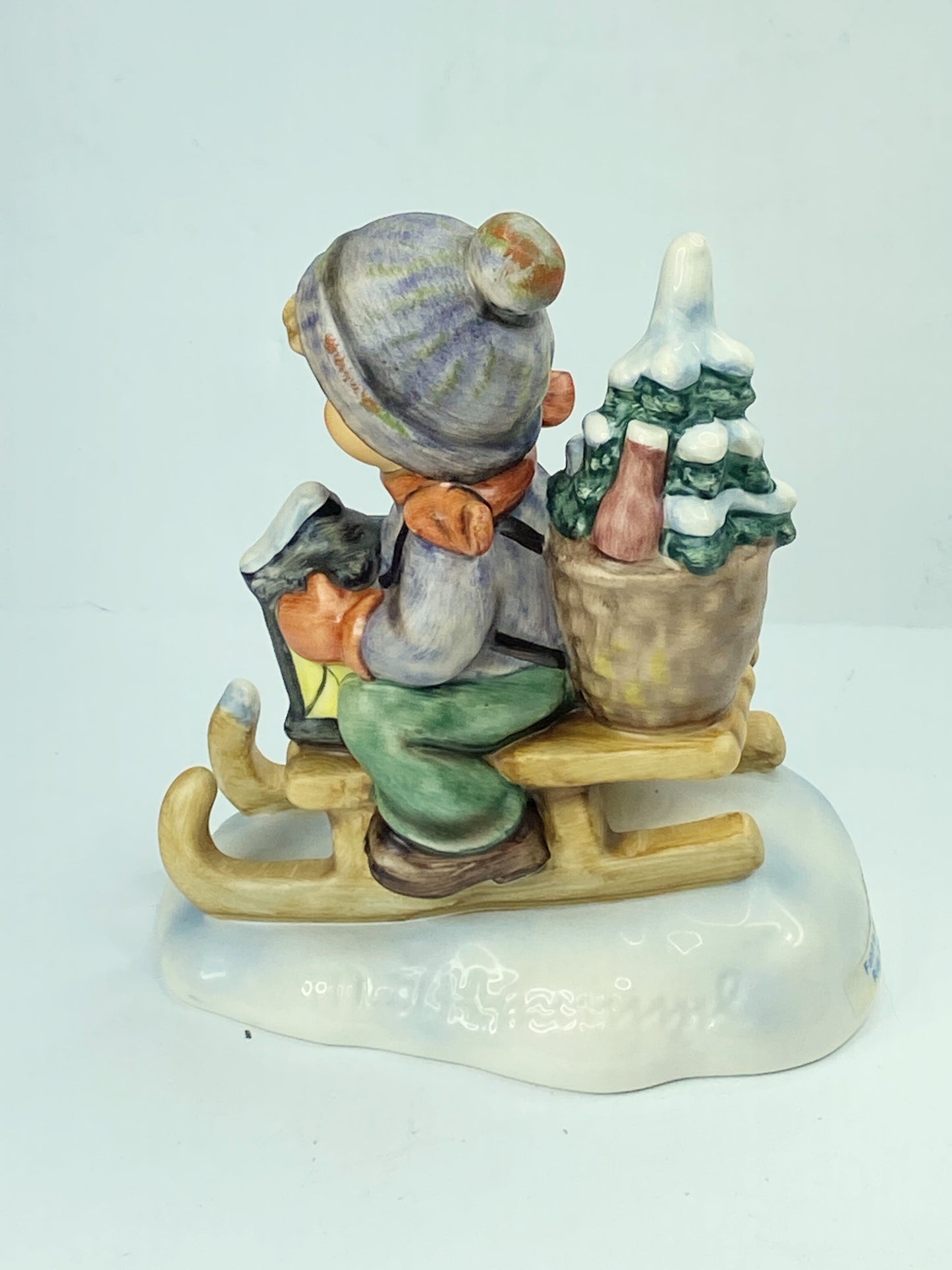 Vintage Original Hummel Goebel Figurine 396 2/0 Ride Into Christmas w/box A621