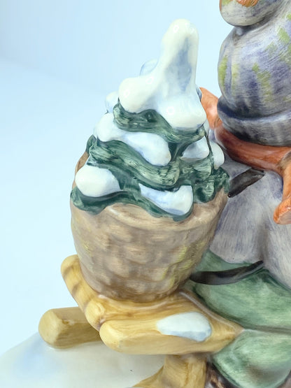 Vintage Original Hummel Goebel Figurine 396 2/0 Ride Into Christmas w/box A621