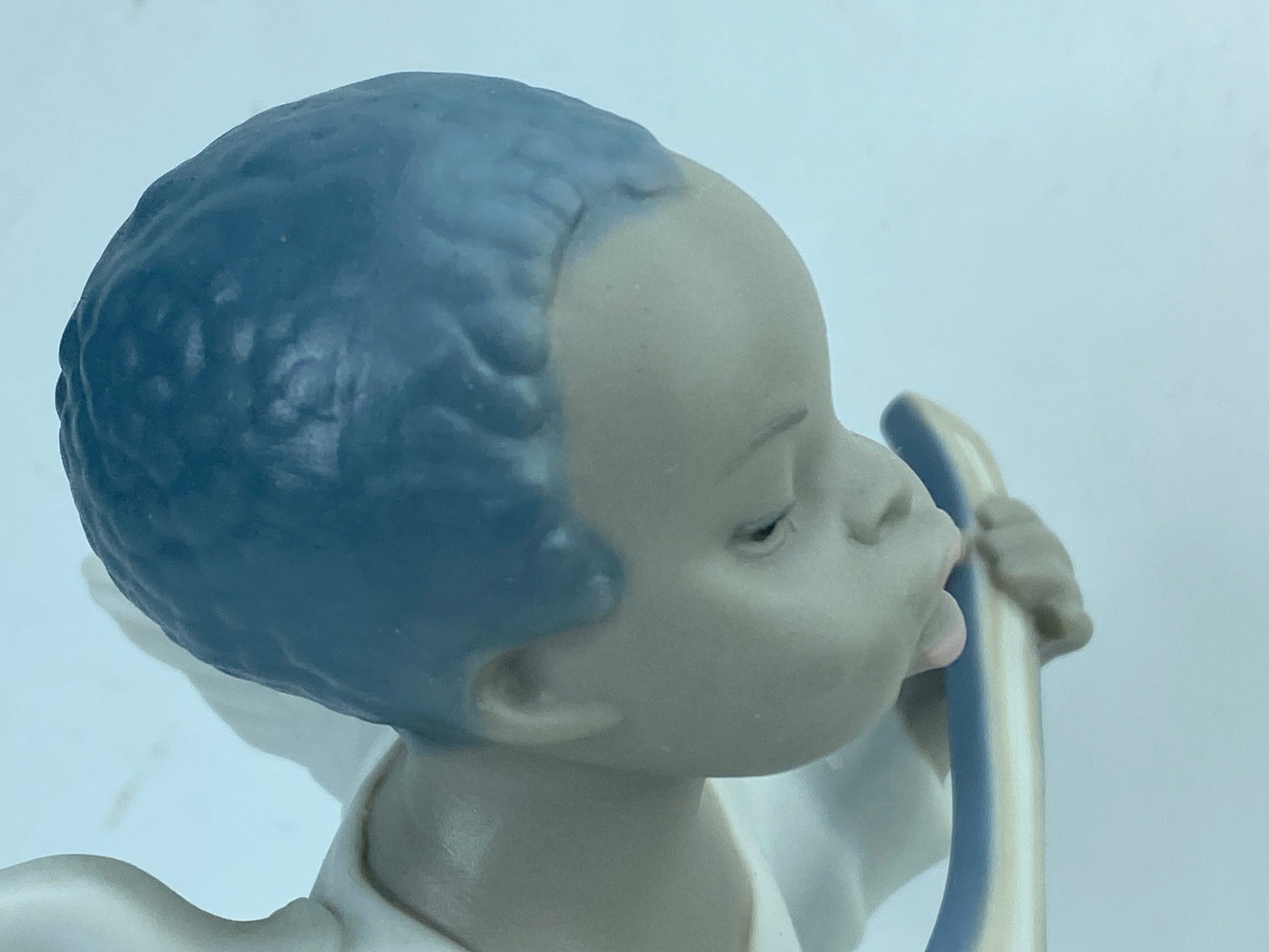 Rare Lladro Black Legacy "Angel" Home Office Porcelain Collectible Figurine A297