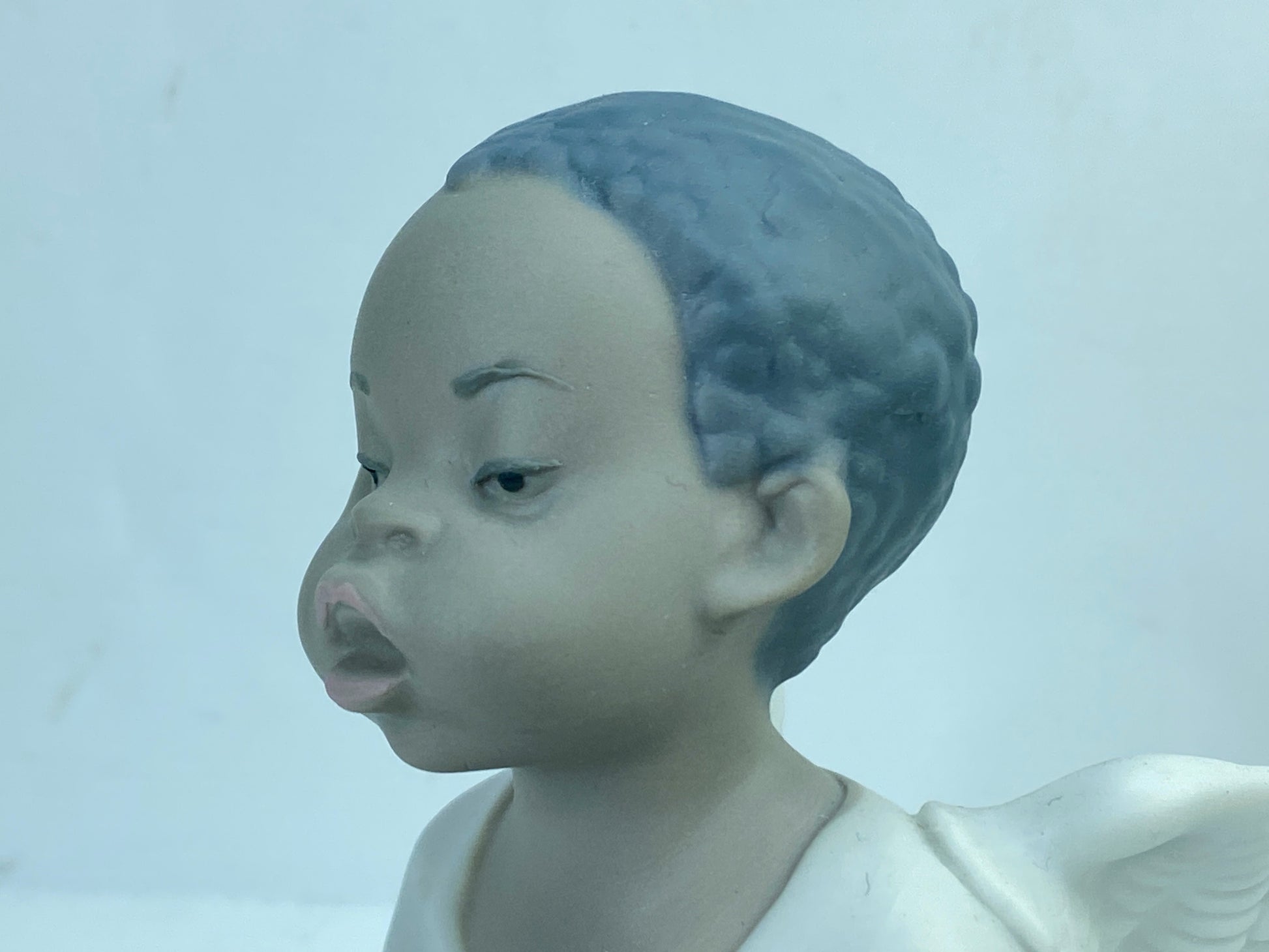 Rare Lladro Black Legacy "Angel" Home Office Porcelain Collectible Figurine A297