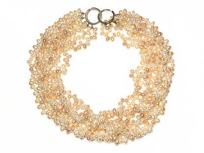 Tiffany & Co. Paloma Picasso Pearl and Gold Torsade Necklace