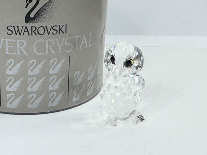 Swarovski Silver Crystal Owlet figurine, mint in box, S221