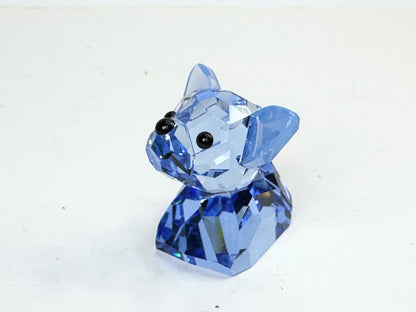 Retired Swarovski Lovlots Coco figurine, lavender crystal Mint in box S223