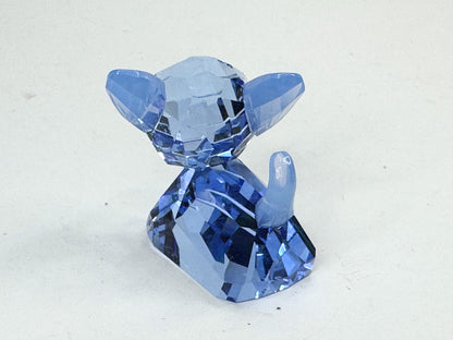 Retired Swarovski Lovlots Coco figurine, lavender crystal Mint in box S223