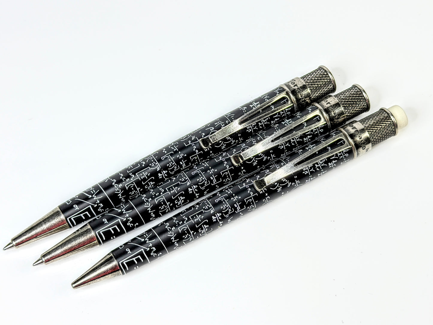Retro 51 Tornado Albert Einstein Pen and Pencil 3 Piece Set SS422l