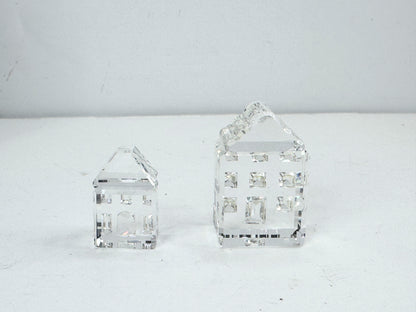 City Houses - Swarovski Crystal Figurine, set of two MIB S229