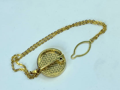 Alfred Dunhill Gold Color matching cufflinks Tie tack button tack set of 4 GS455