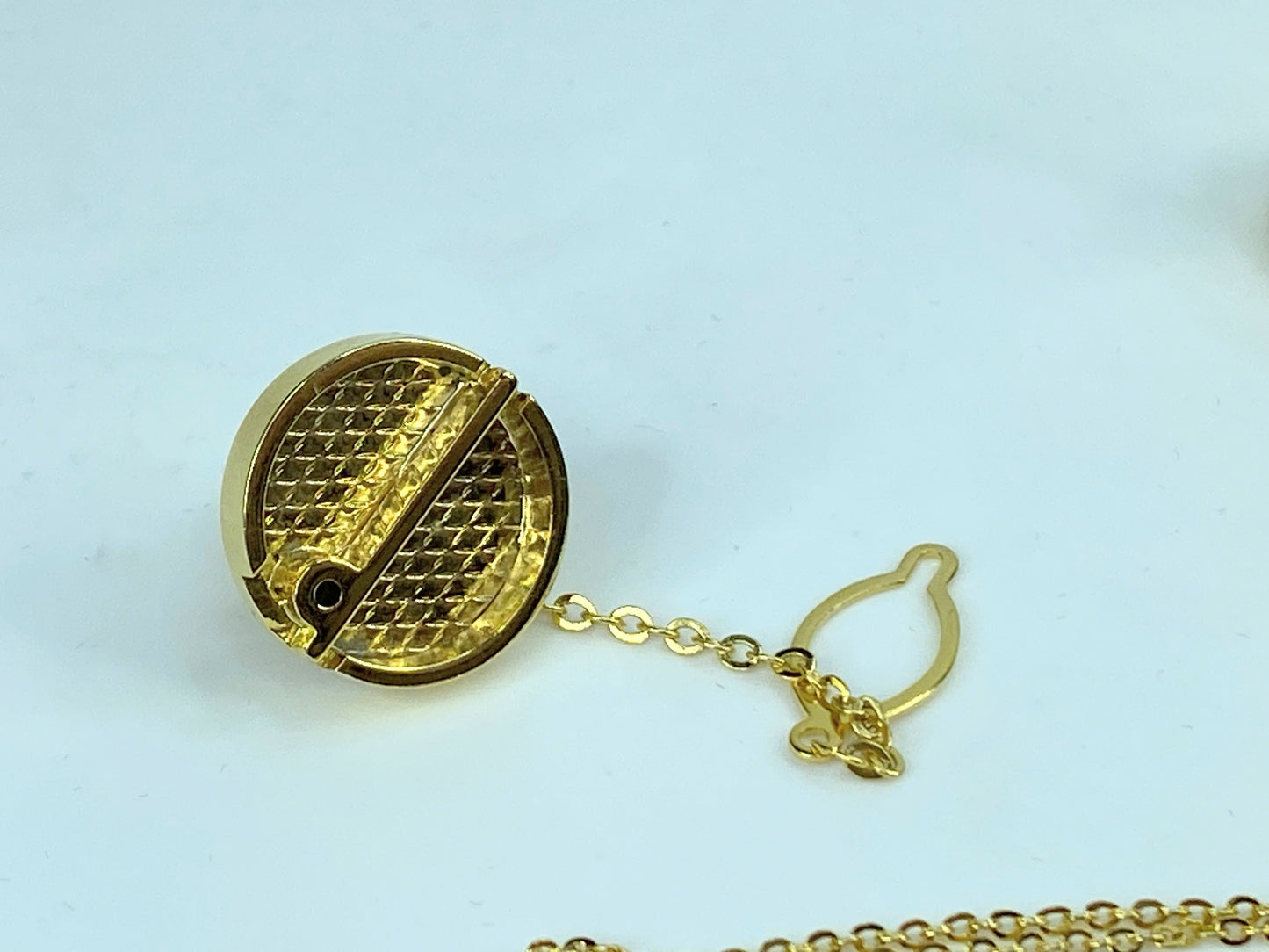 Alfred Dunhill Gold Color matching cufflinks Tie tack button tack set of 4 GS455