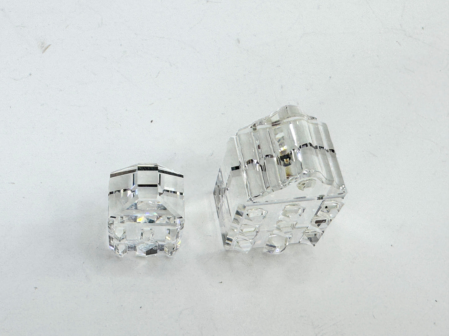 City Houses - Swarovski Crystal Figurine, set of two MIB S229